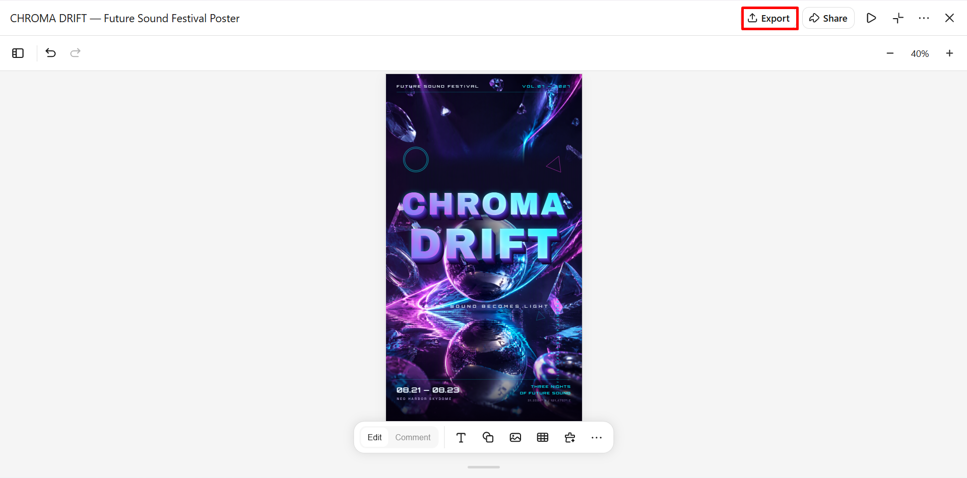 So erstellst du 3D-Poster mit auffälligen visuellen Effekten