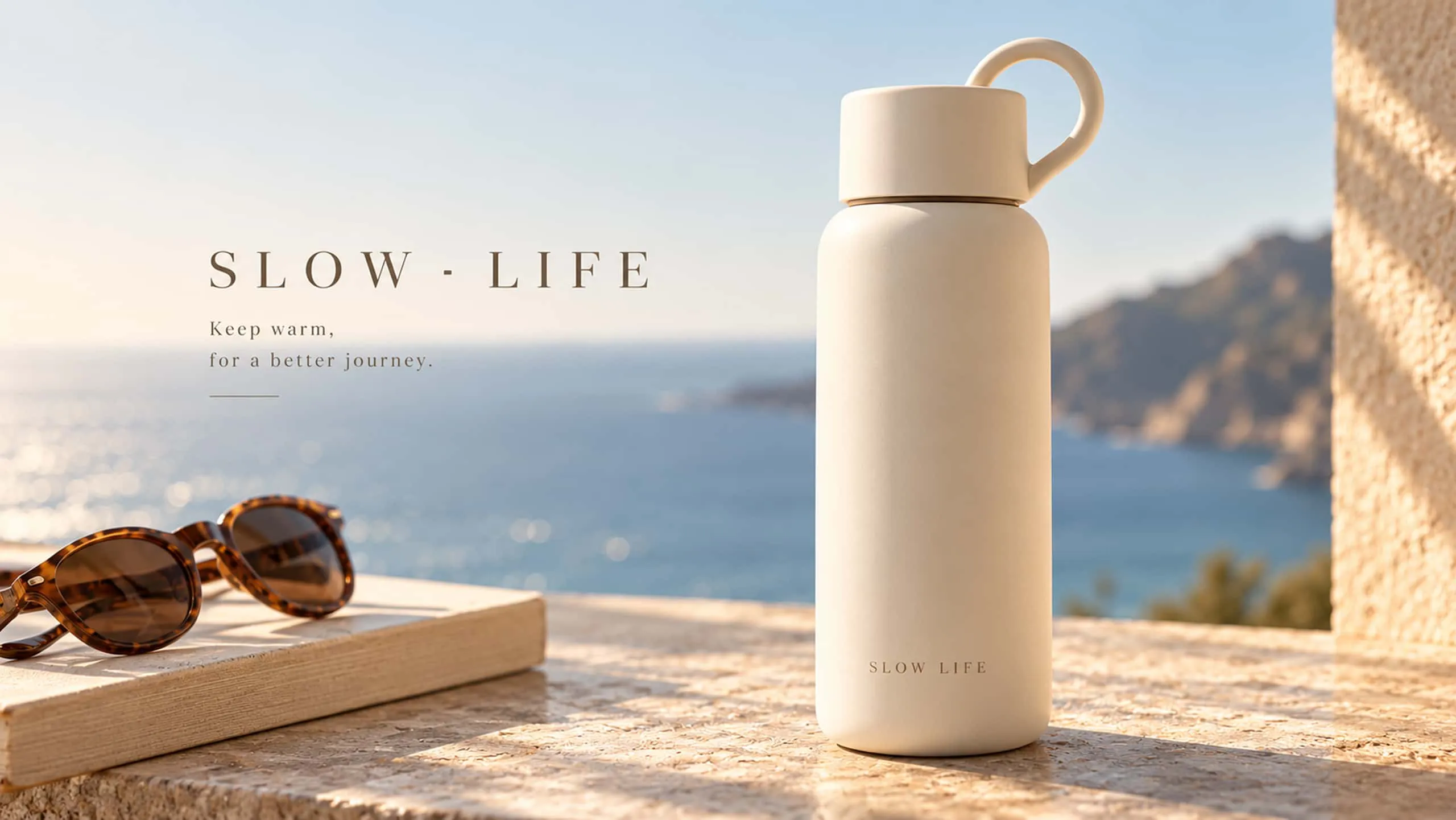 Hình ảnh sản phẩm SLOW LIFE cho bình giữ nhiệt