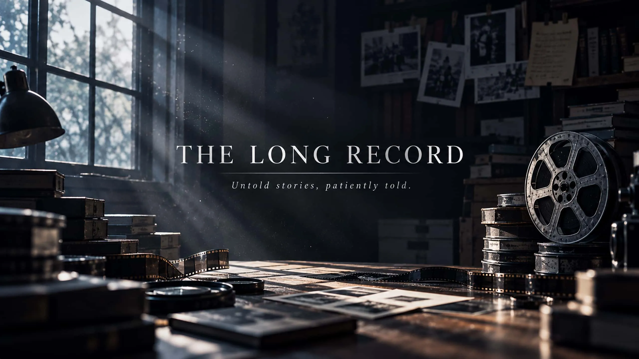 THE LONG RECORD belgesel kapak tasarımı