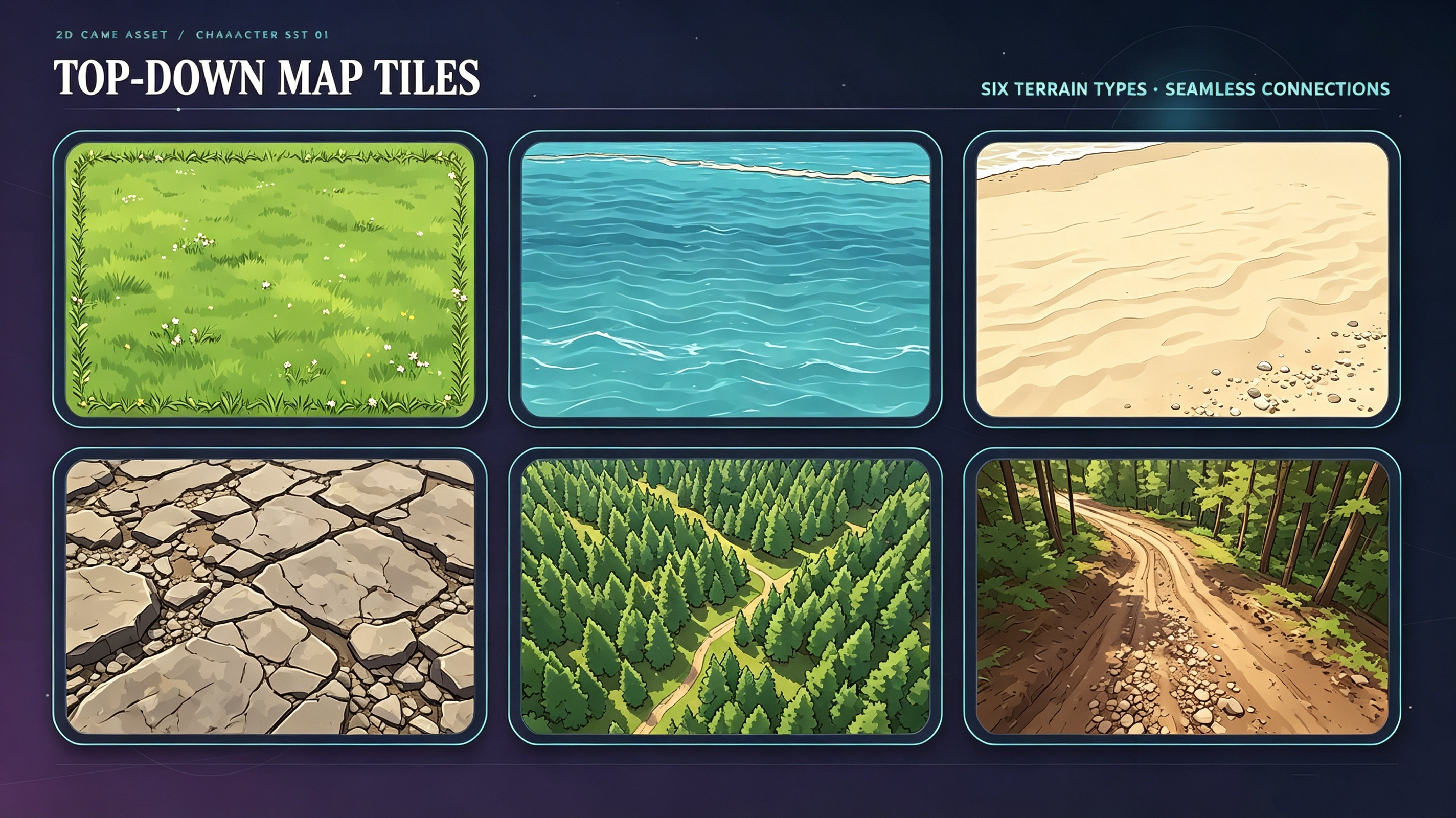 Map elements game asset for free