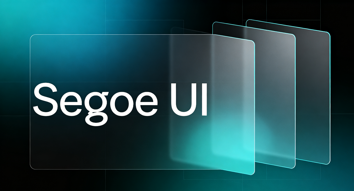 Sogoe UI,最适合 PPT 的字体