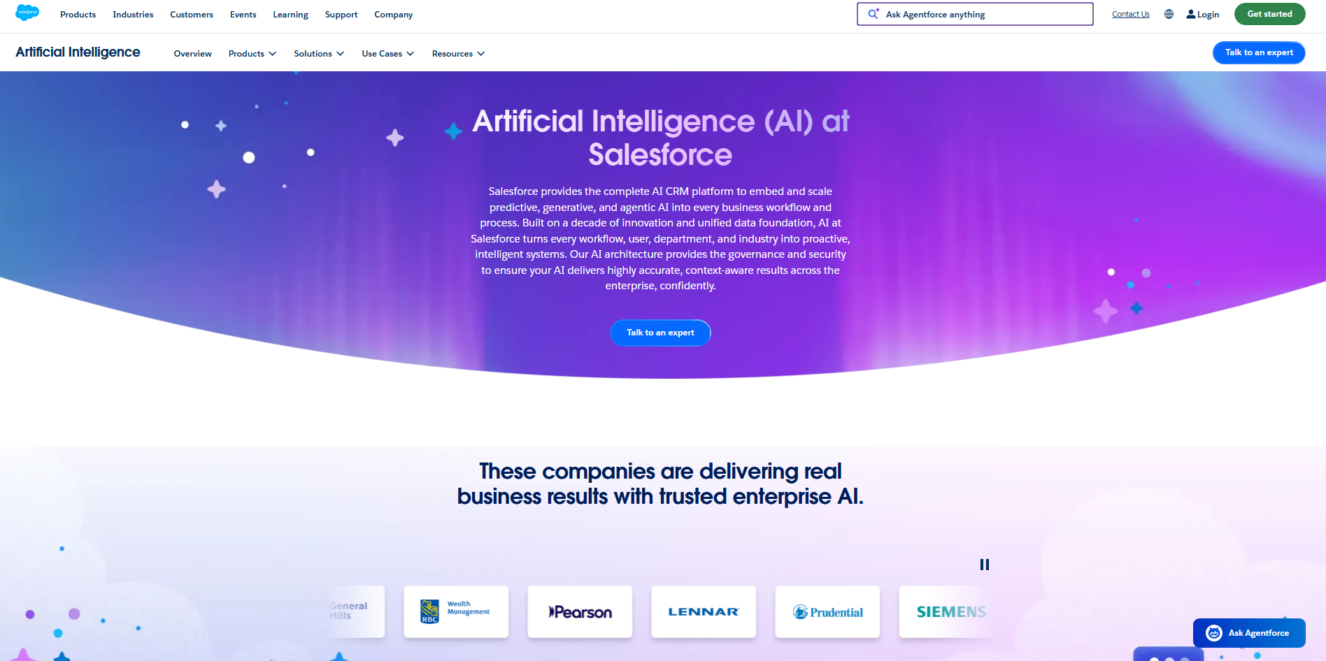 Salesforce Einstein AI - Designed for sales insights