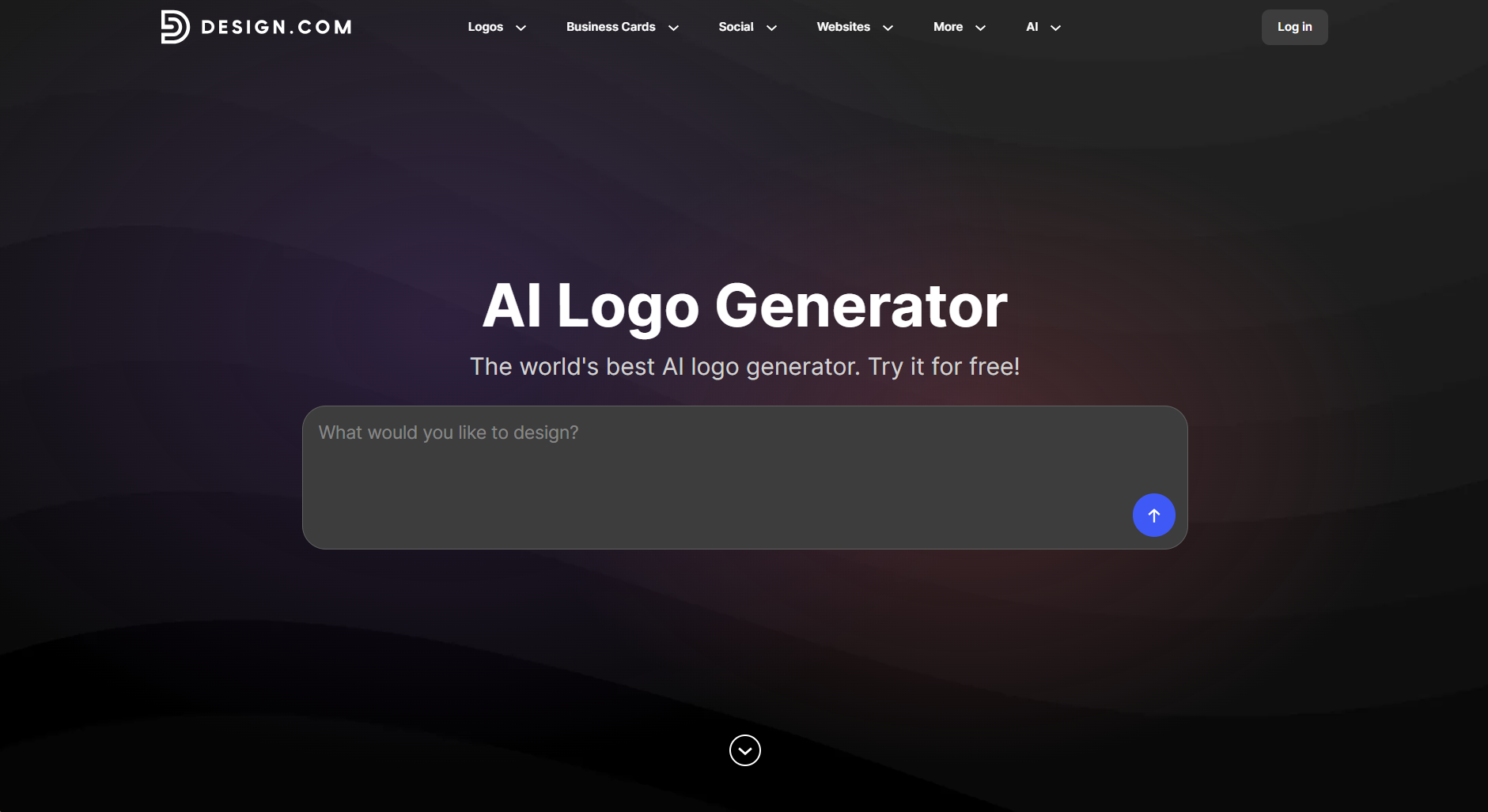 Design.com AI Logo 生成器