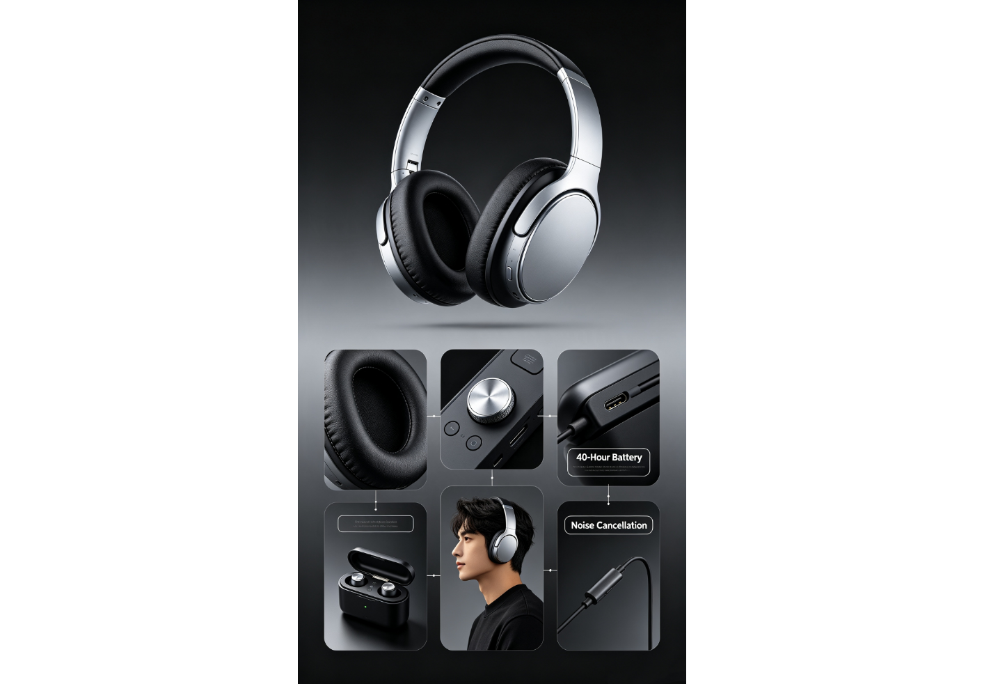 Kolase showcase produk