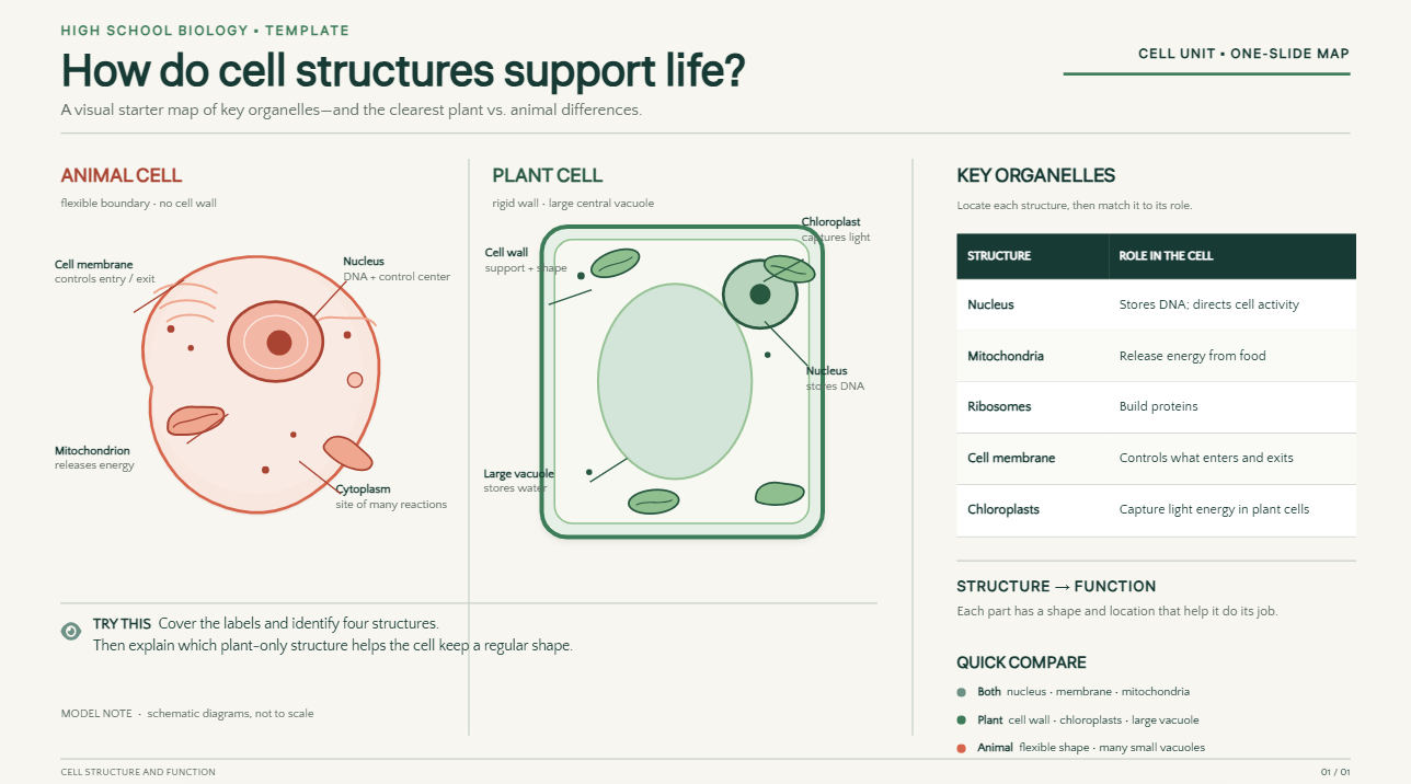 生物学 PowerPoint 模板