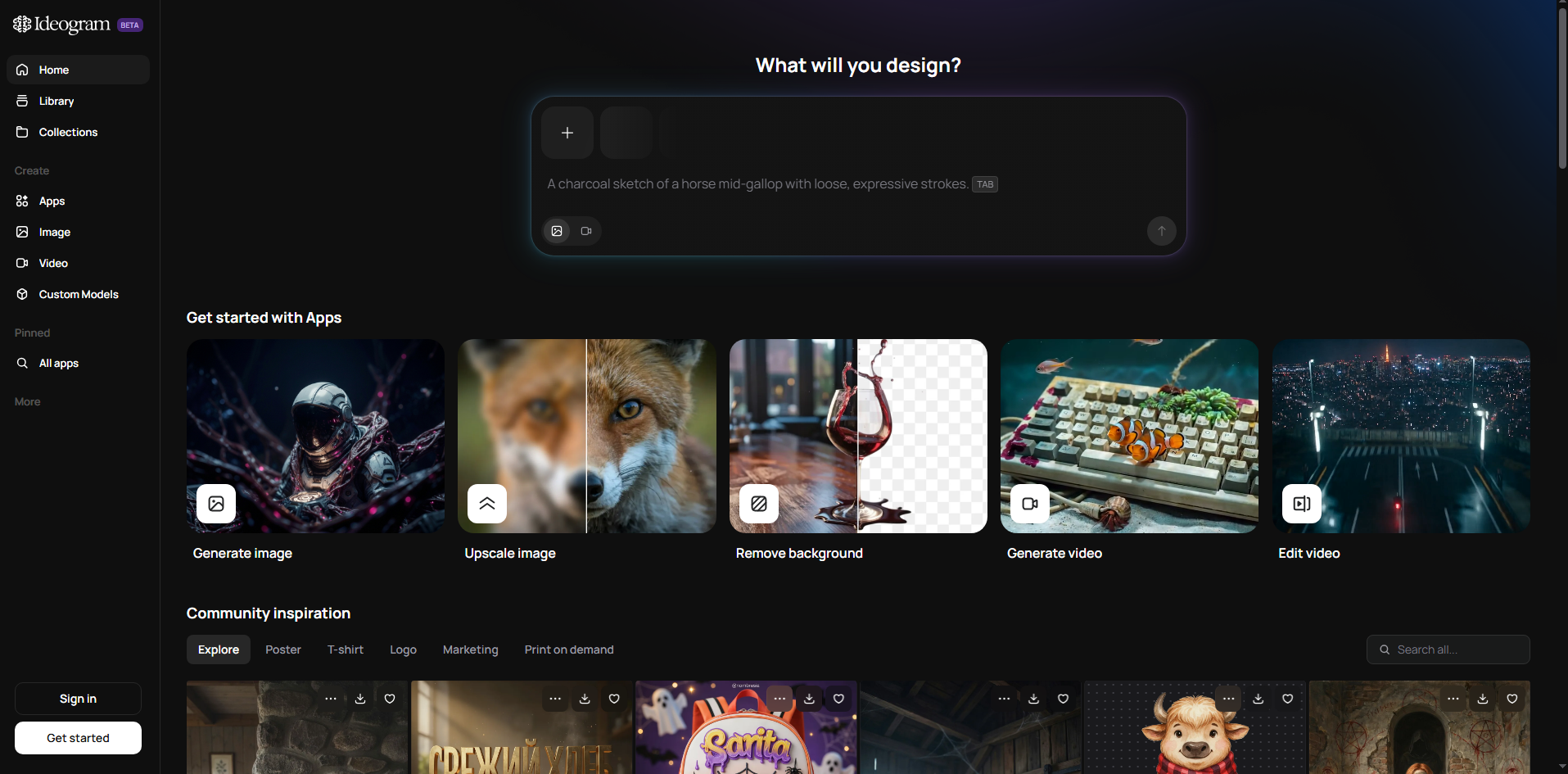 Ideogram 4.0 - AI image generator for typography and graphic design