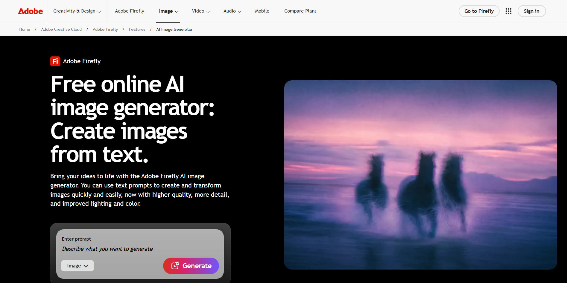 Adobe Firefly - AI image generation and creative editing