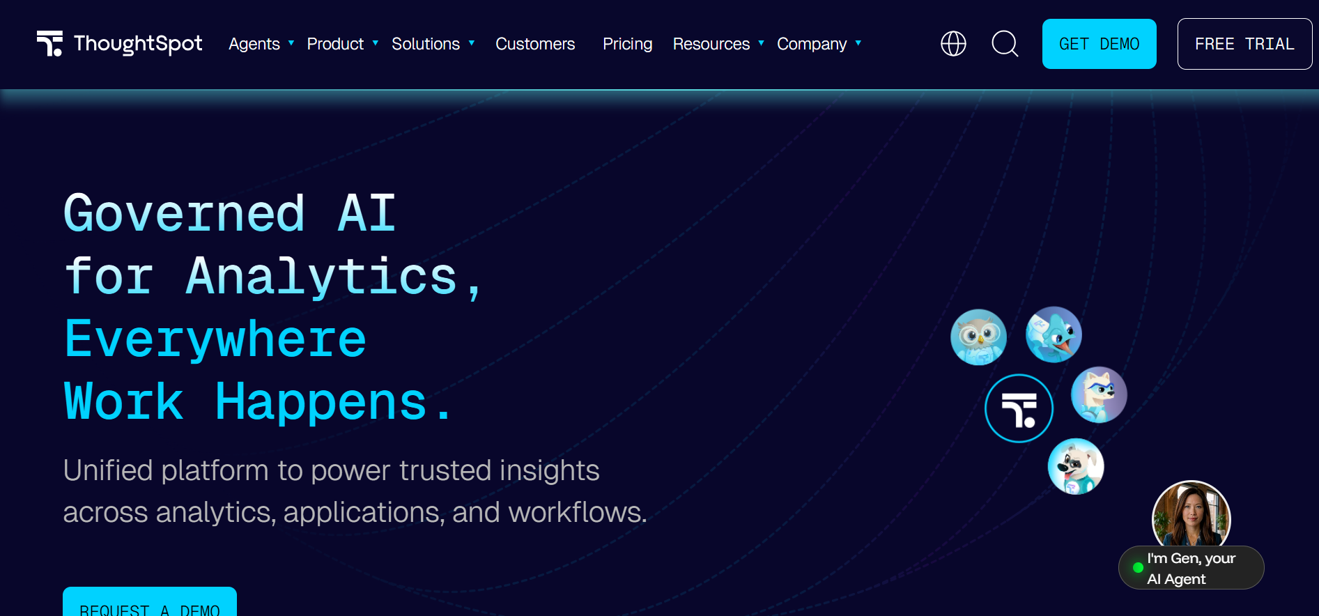 ThoughtSpot - IA para análise de dados gratuita
