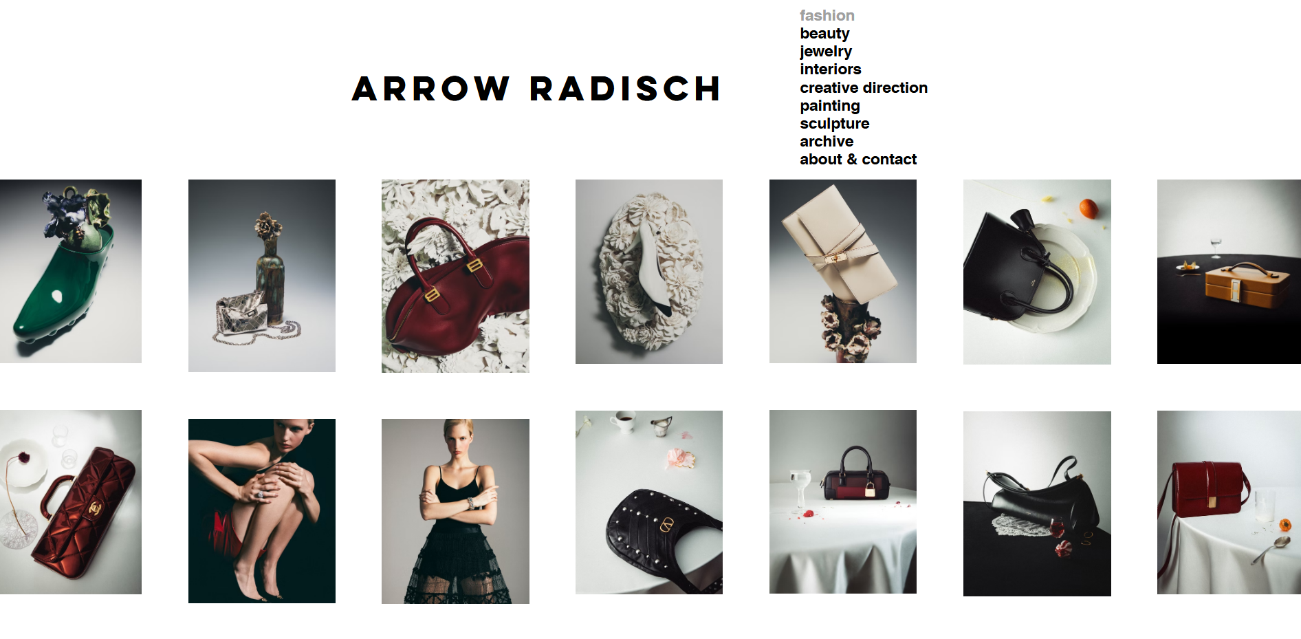Sharon Radisch's fashion and interior photography portfolio