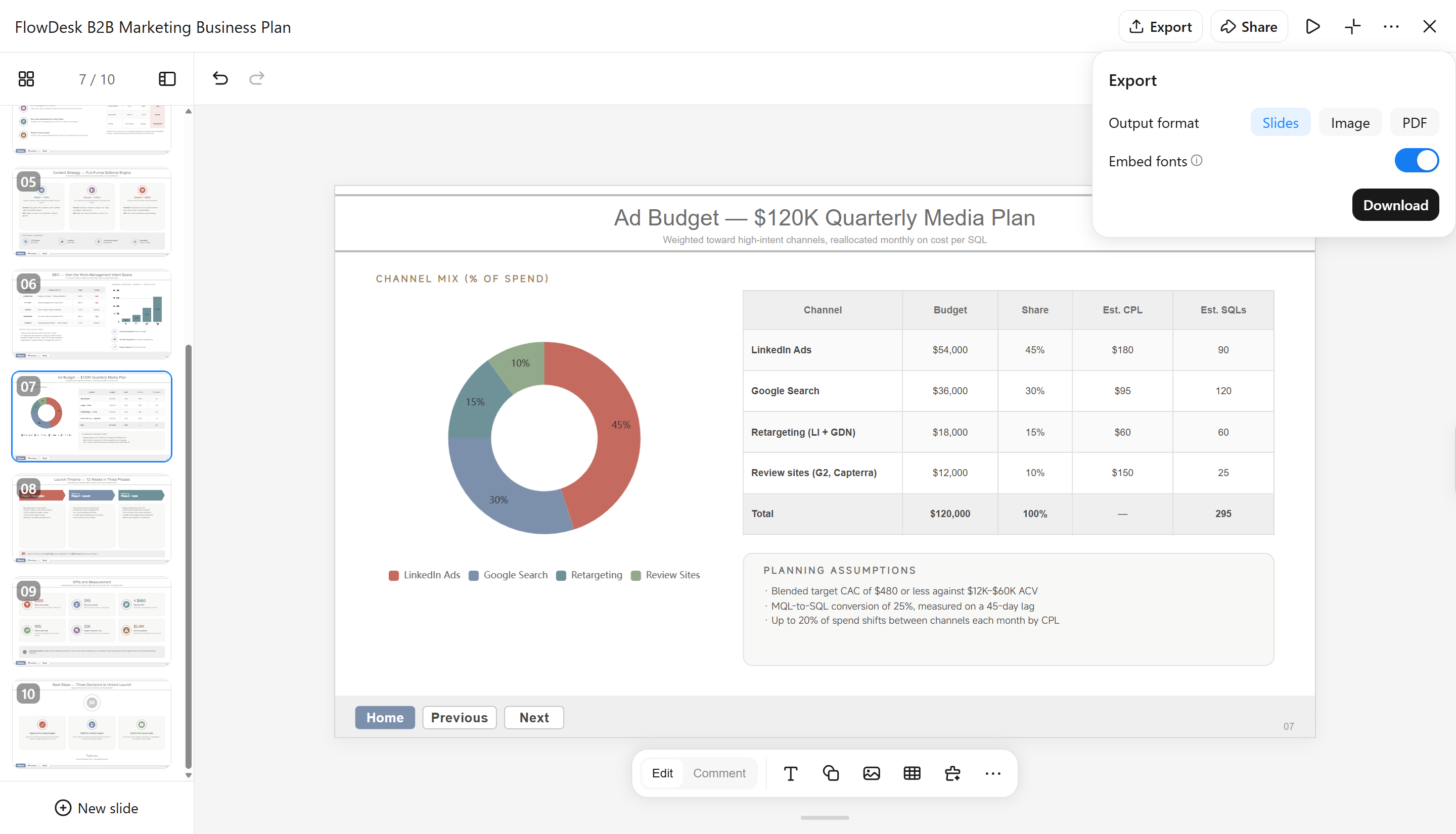 下载 PowerPoint 文件