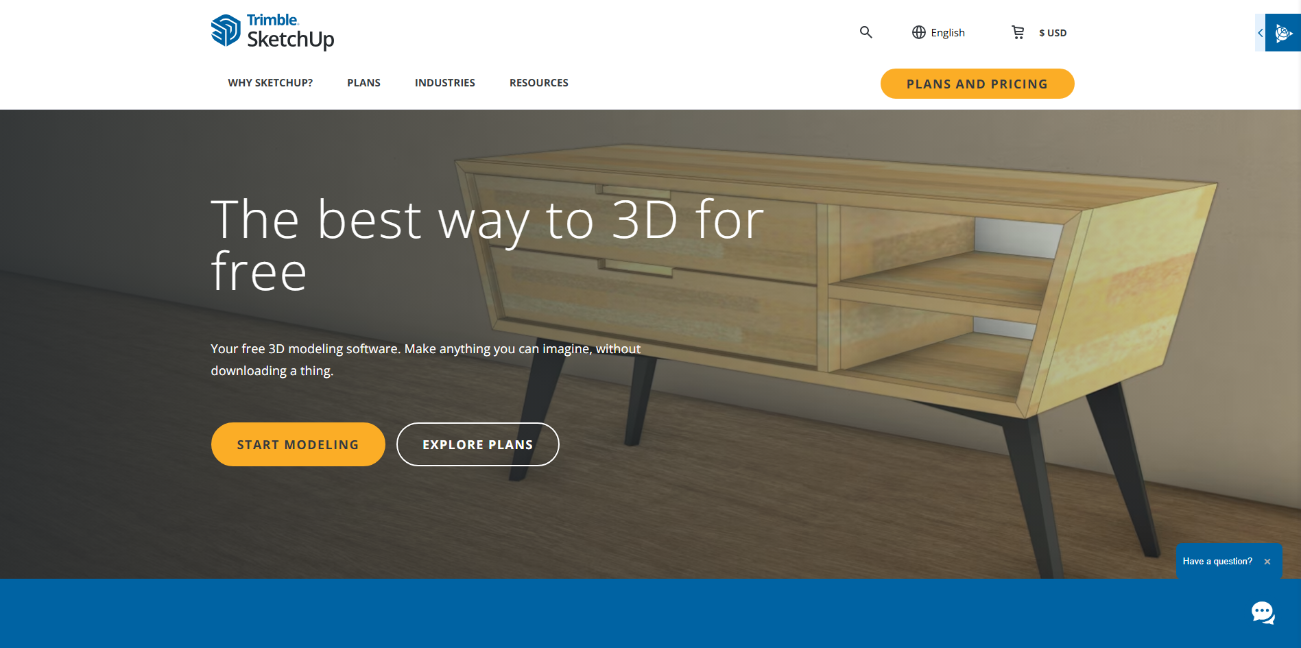 SketchUp - Mimari tasarım için kullanımı kolay 3D modelleme yazılımı