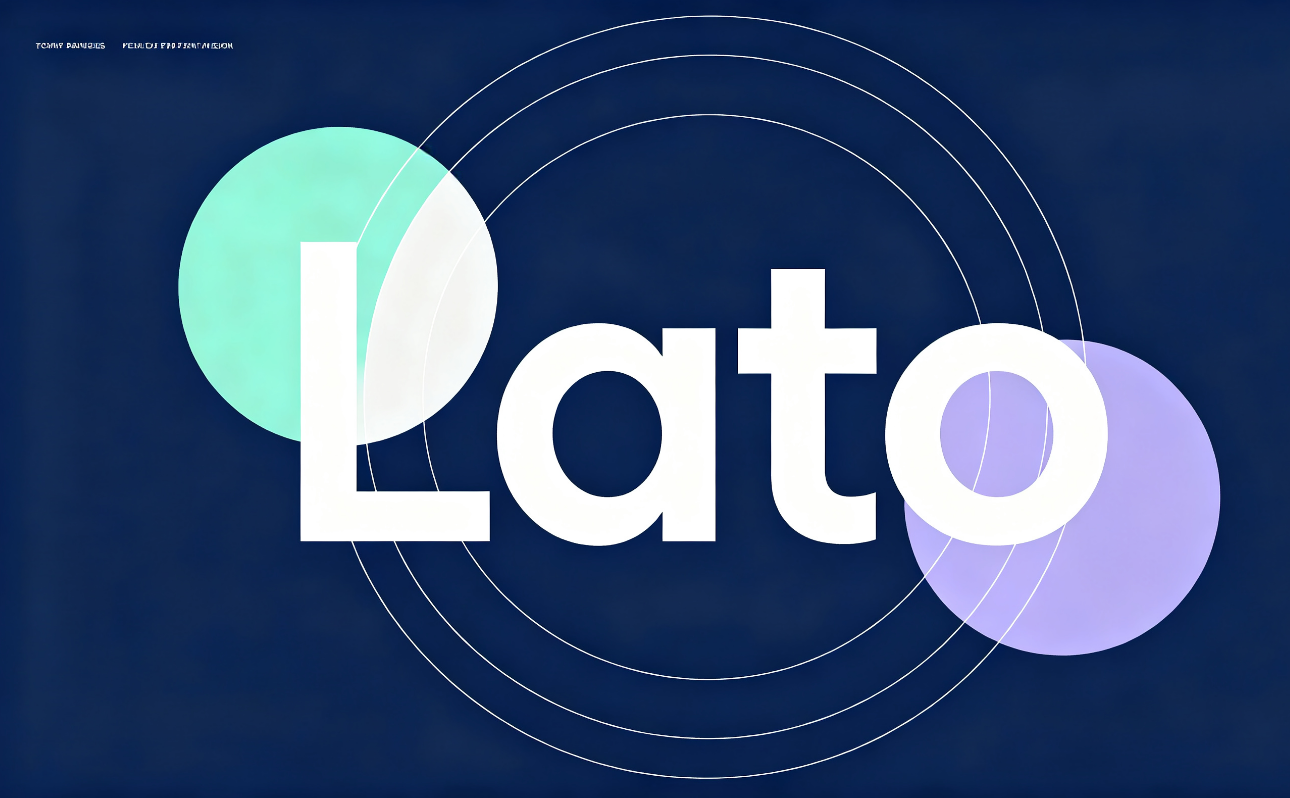 Lato,最适合 PPT 幻灯片的字体