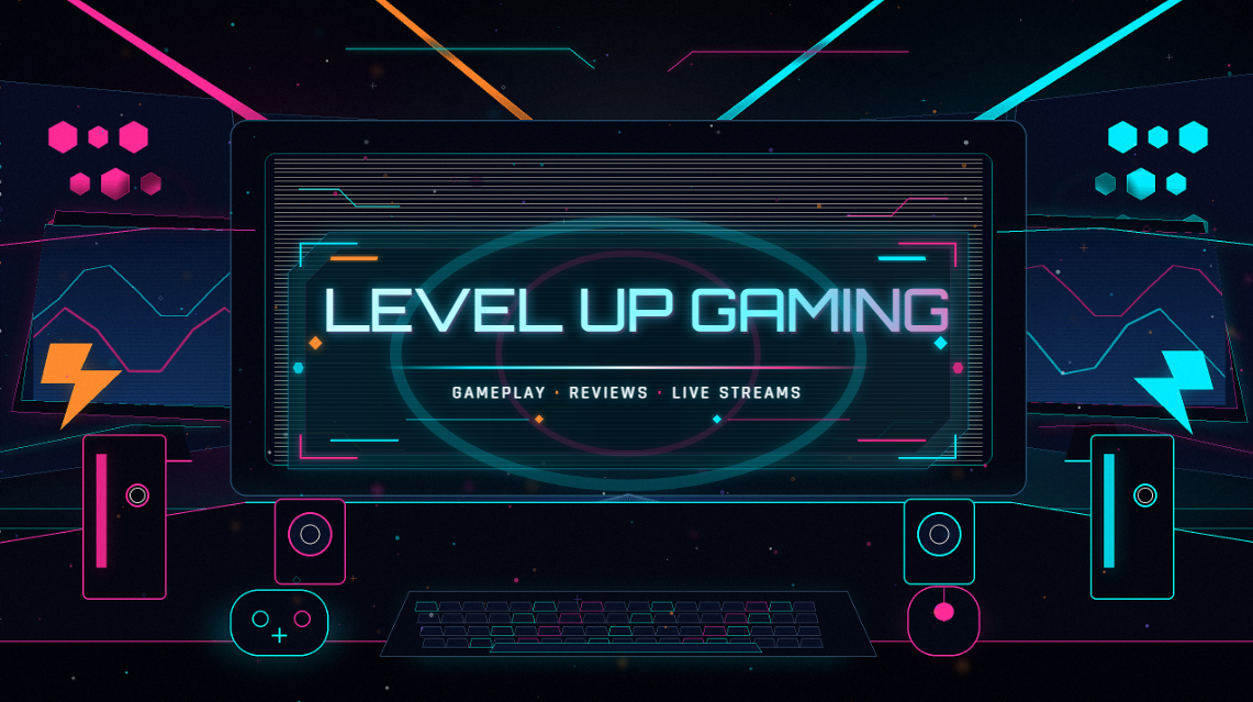 Gaming channel banner YouTube banner template 2560x1440 free download