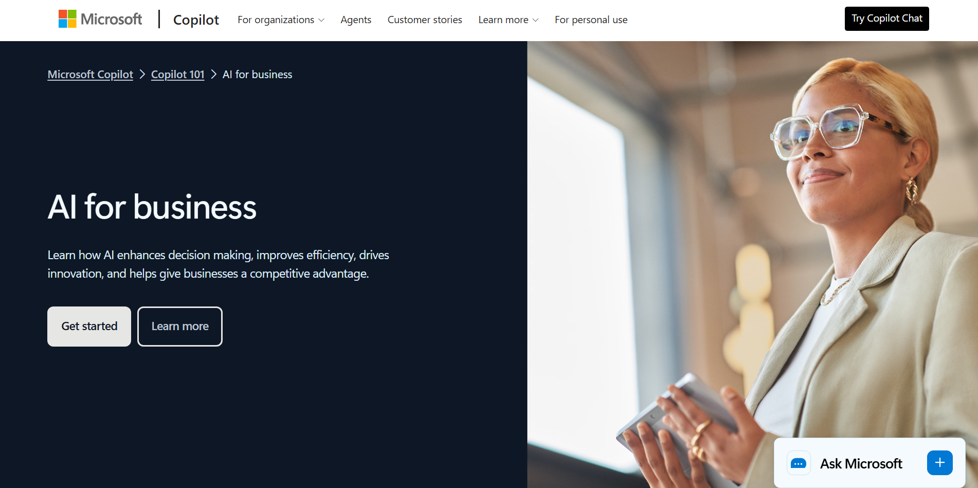Microsoft Copilot - Built for workplace productivity